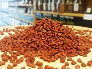 sally pepper-spices-especias-madrid-achiote-Achote-Urucú-Urucum-Onoto-Rocú-Annatto-Bija-Bixa-Bijol-Acotillo-Rocou-Roucou-Urucul-Açafroa-Orleanstrauch-Lipstick tree-Hot dieu mau-Atsuwete-Beninoki-Kesumba-E160b-Bixa Orellana